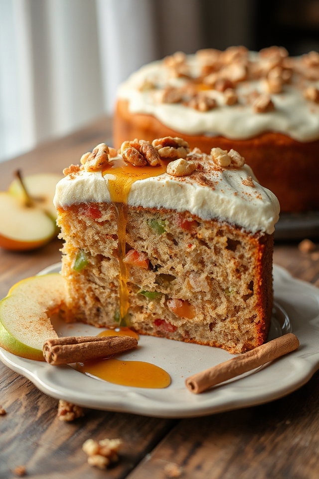 apple buttermilk spice cake