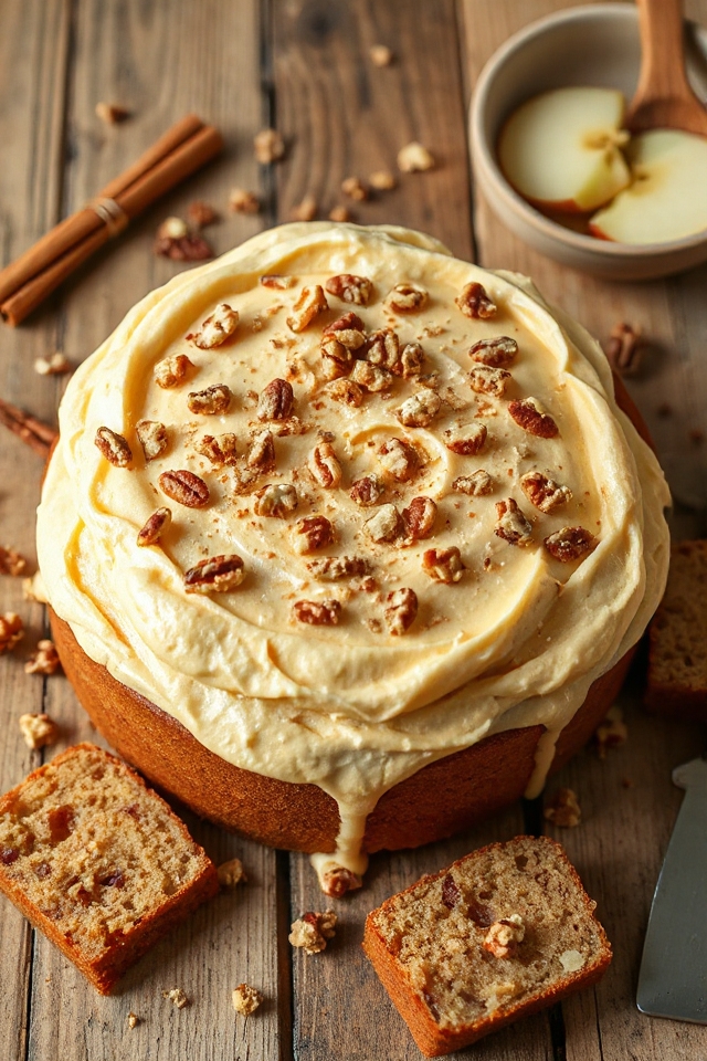 apple buttermilk spice cake