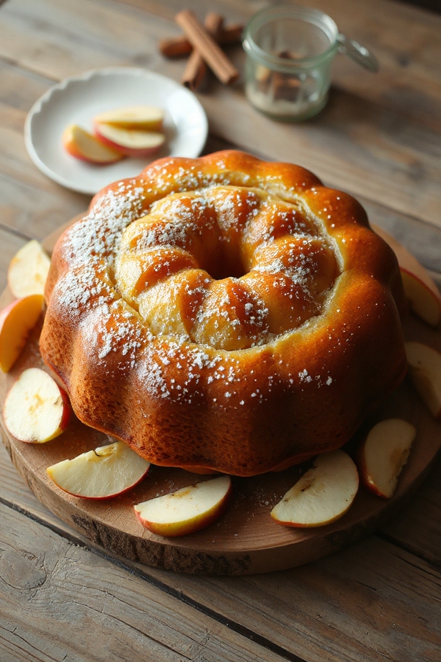 apple cinnamon buttermilk cake