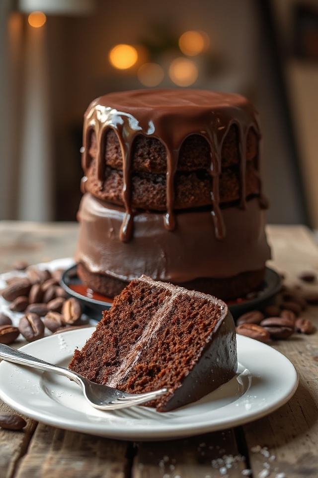 bake a delicious chocolate cake