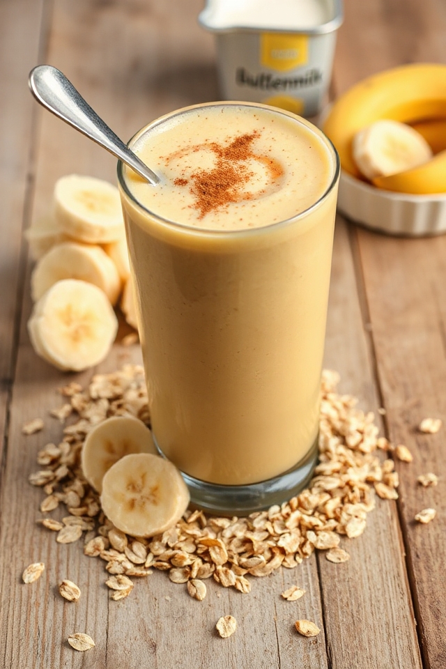 banana buttermilk smoothie recipe