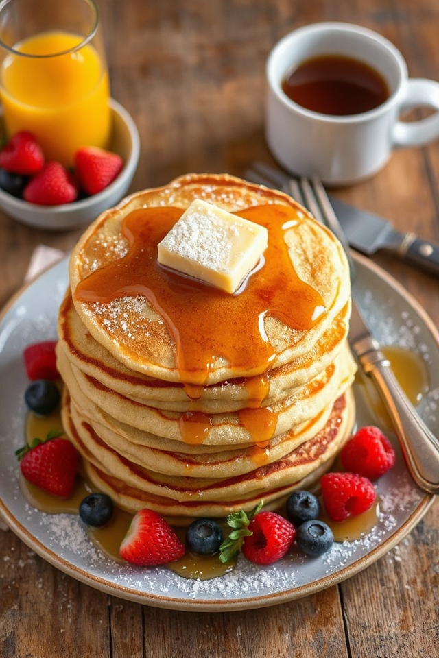 barley buttermilk pancake recipe