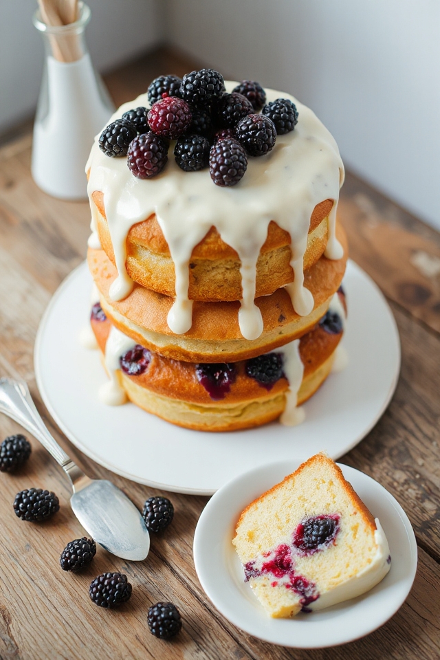 blackberry buttermilk cake recipe