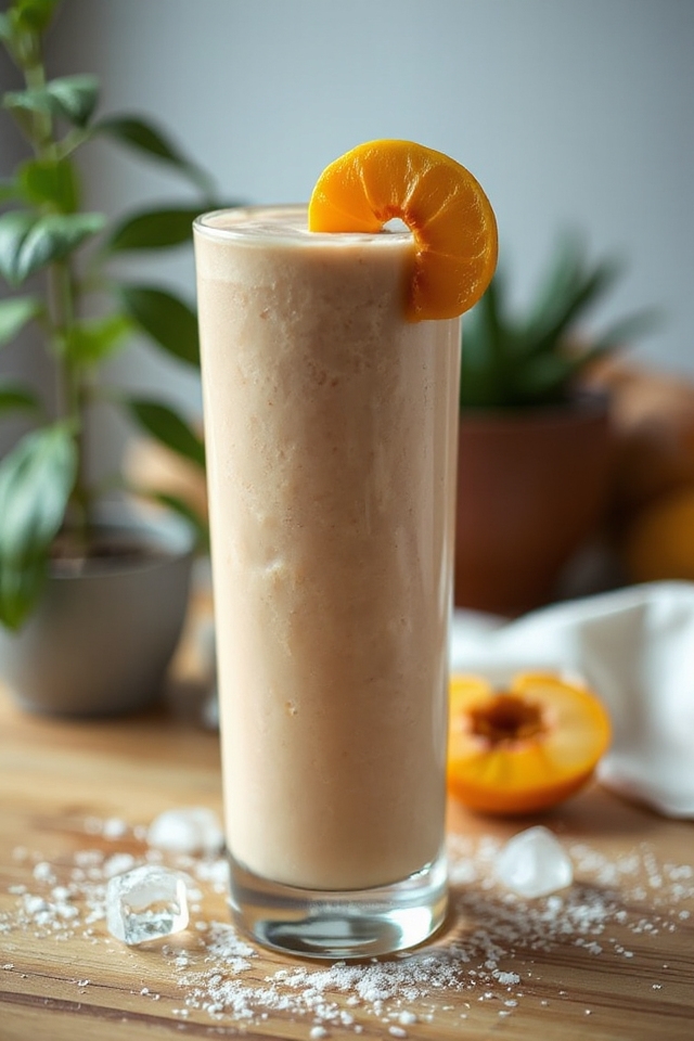blend apricots with buttermilk