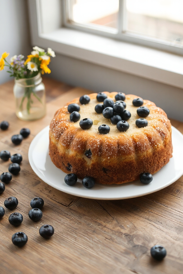 blueberry buttermilk cake recipe