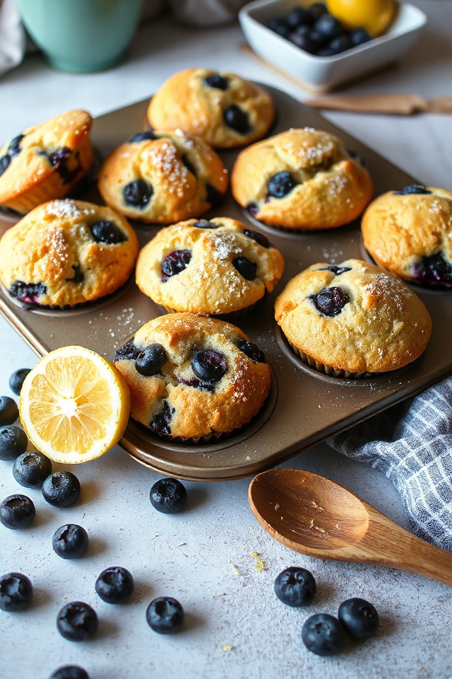 blueberry buttermilk muffins recipe