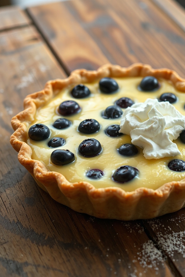 blueberry buttermilk pie recipe