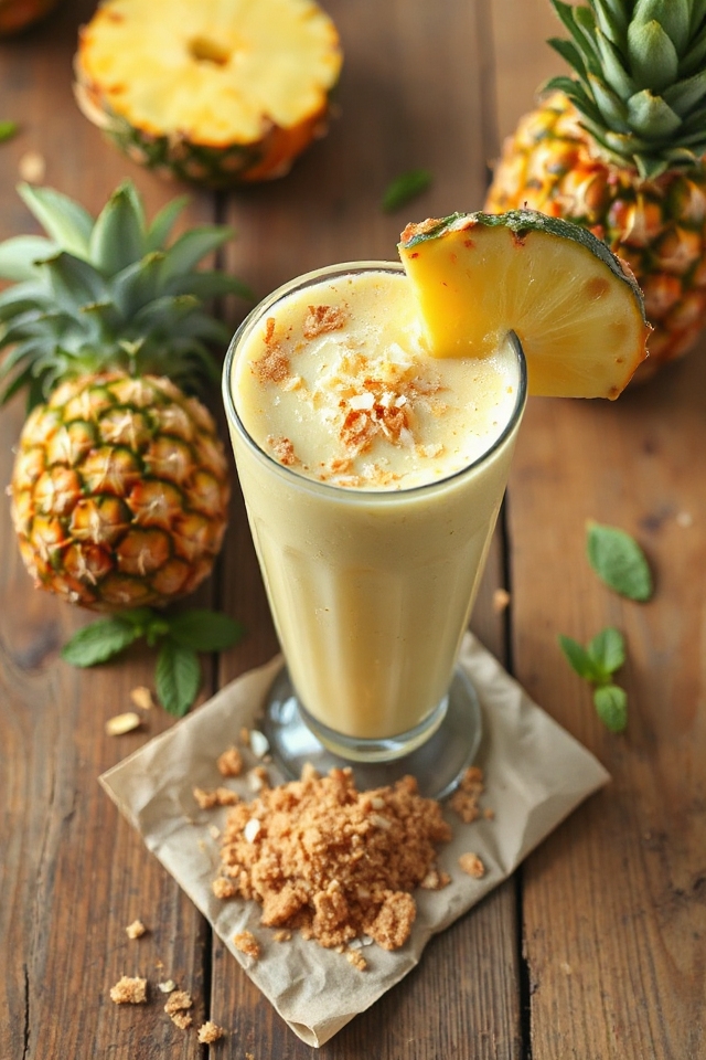 buttermilk and pineapple blend