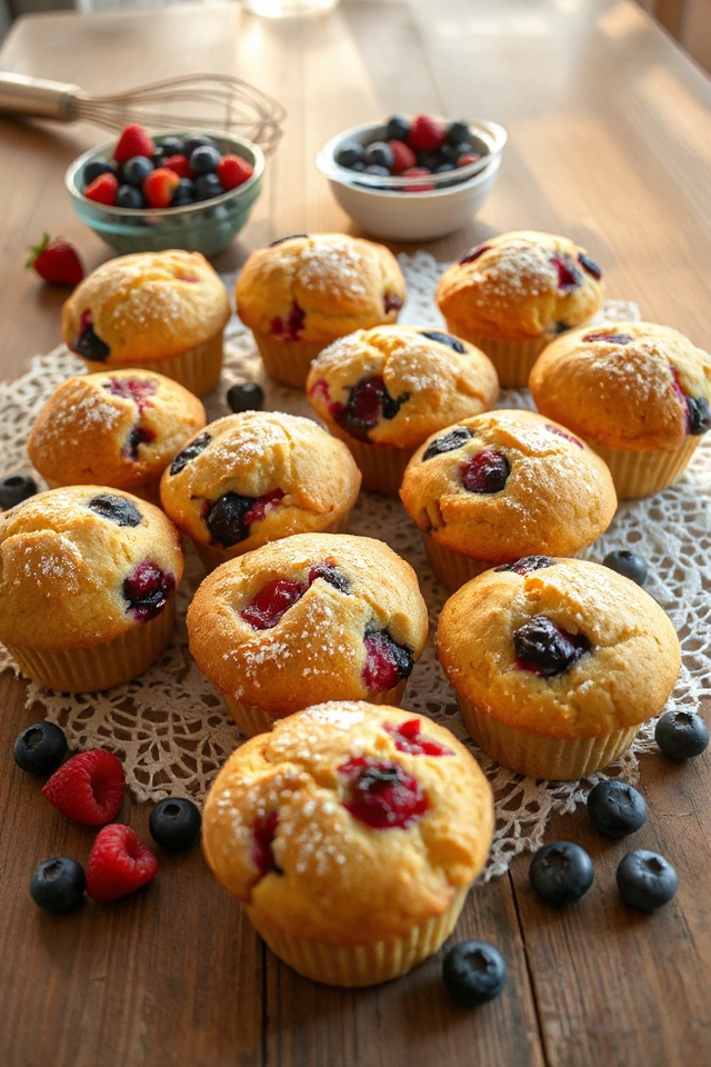 buttermilk berry muffin recipe