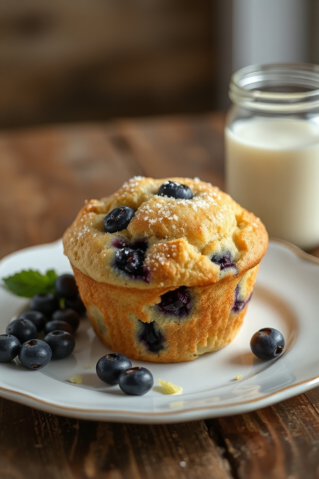 buttermilk blueberry muffins recipe