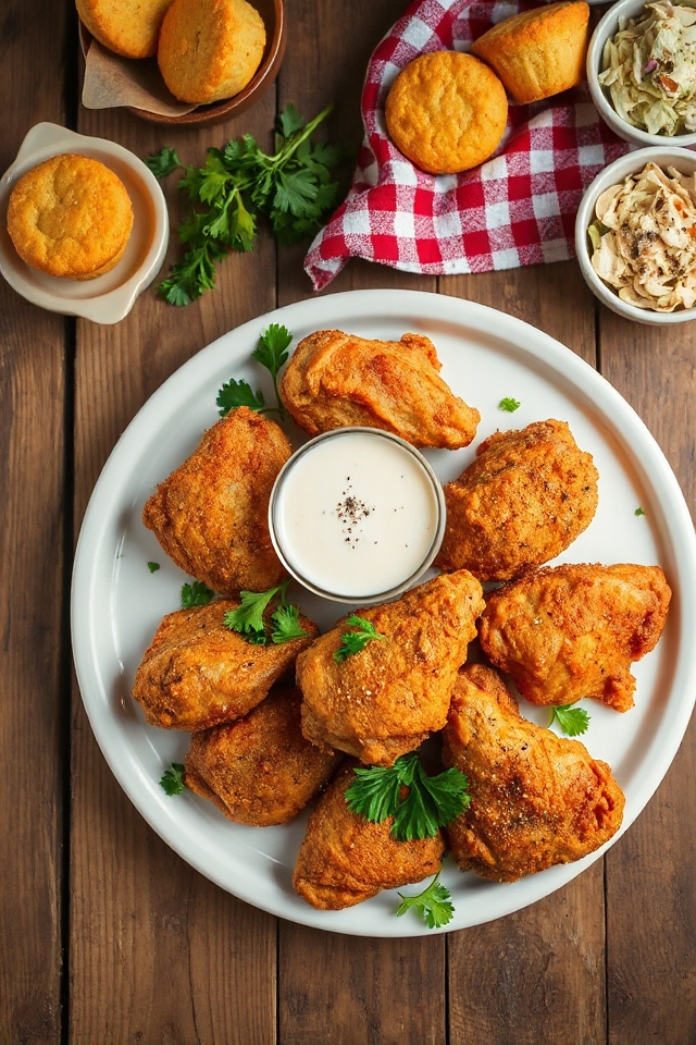buttermilk brined fried chicken