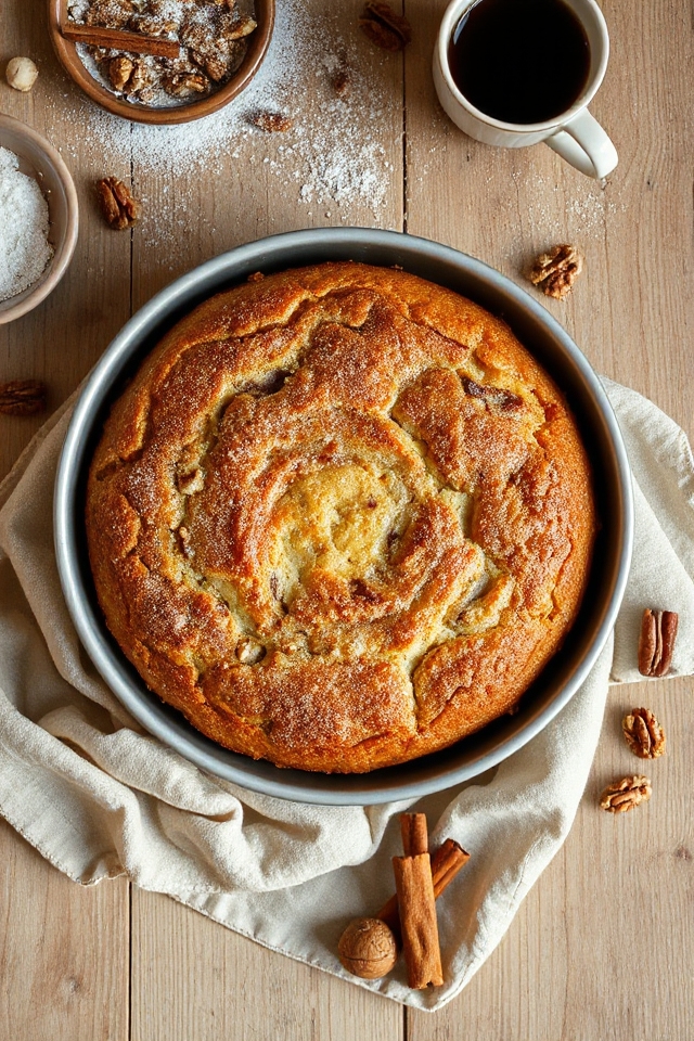 buttermilk cinnamon coffee cake