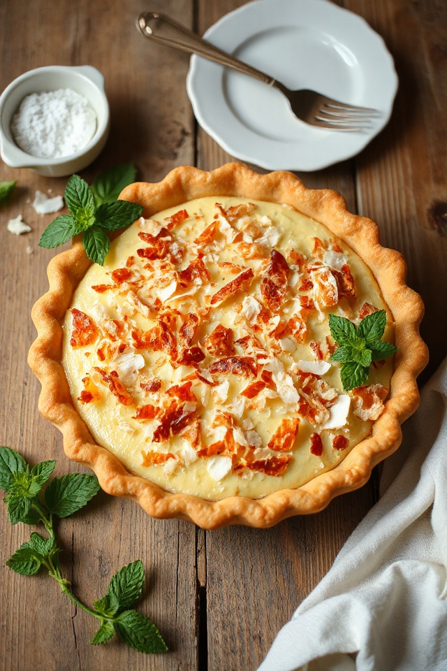 buttermilk coconut pie recipe