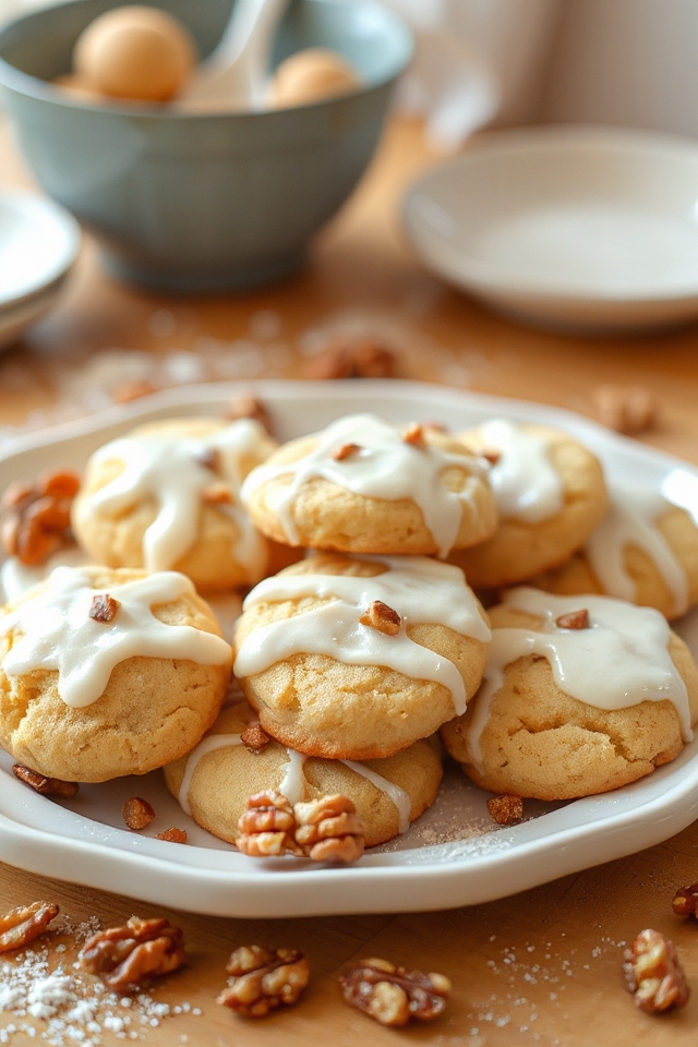 buttermilk cookies with icing