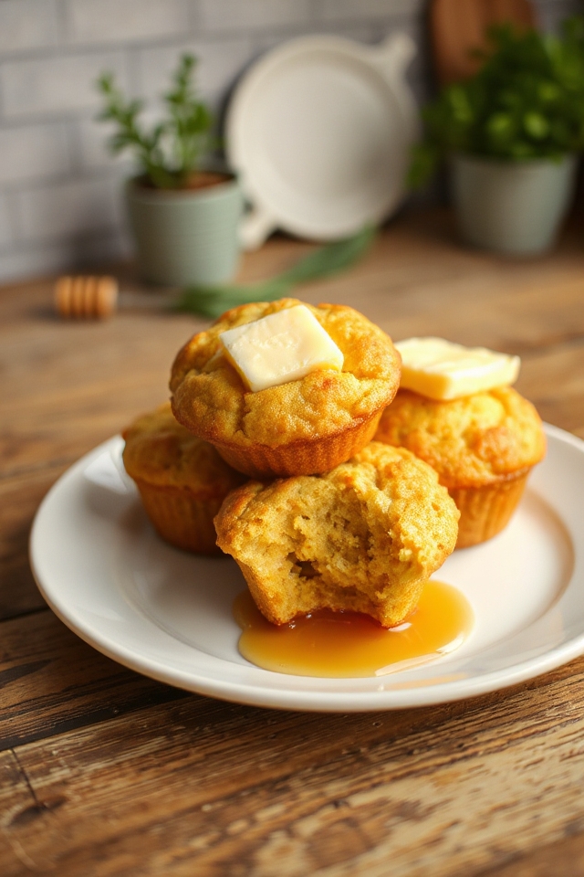 buttermilk cornmeal muffins recipe