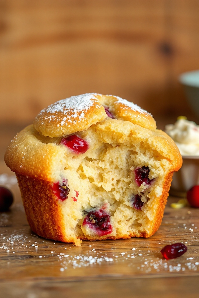 buttermilk cranberry muffins recipe