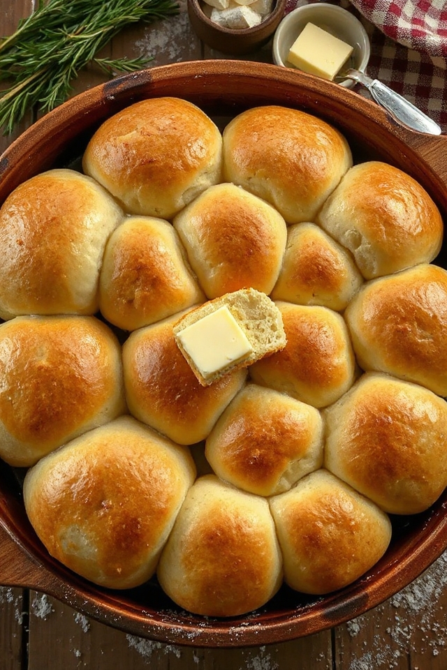 buttermilk dinner rolls recipe