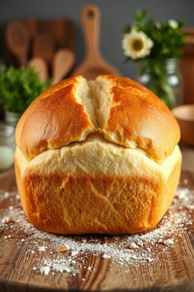 buttermilk loaf baking process