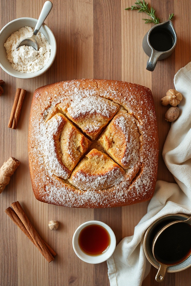 buttermilk maple spice cake