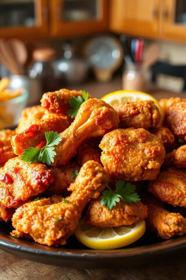 buttermilk marinated fried chicken