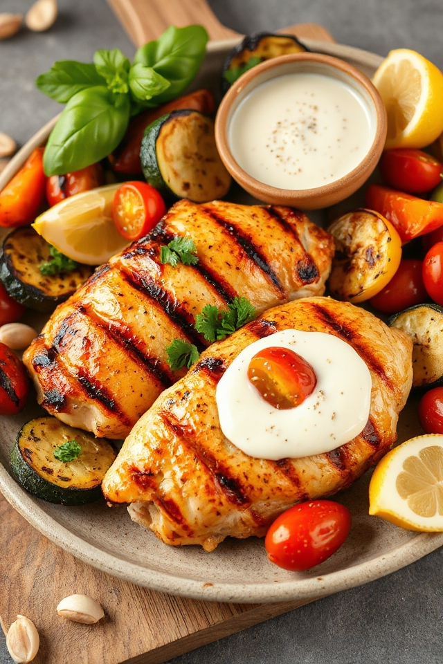 buttermilk marinated grilled chicken