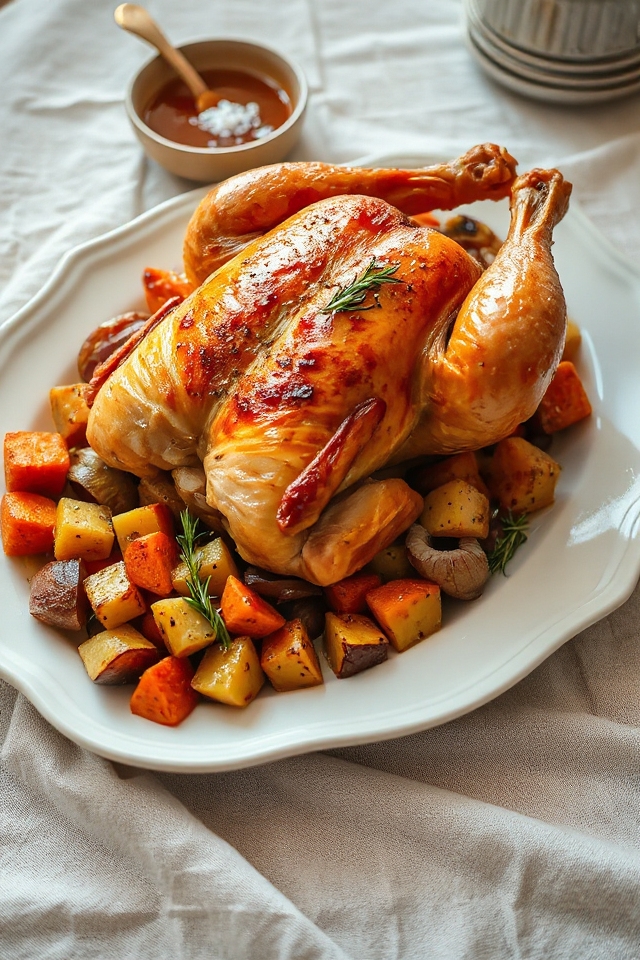 buttermilk marinated roasted chicken