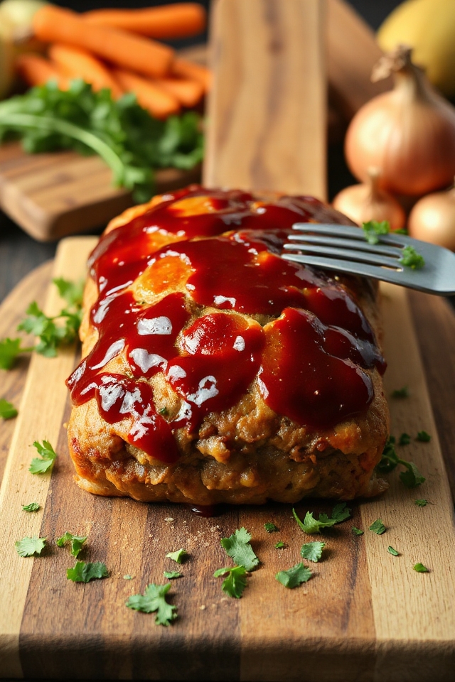 buttermilk meatloaf baking process