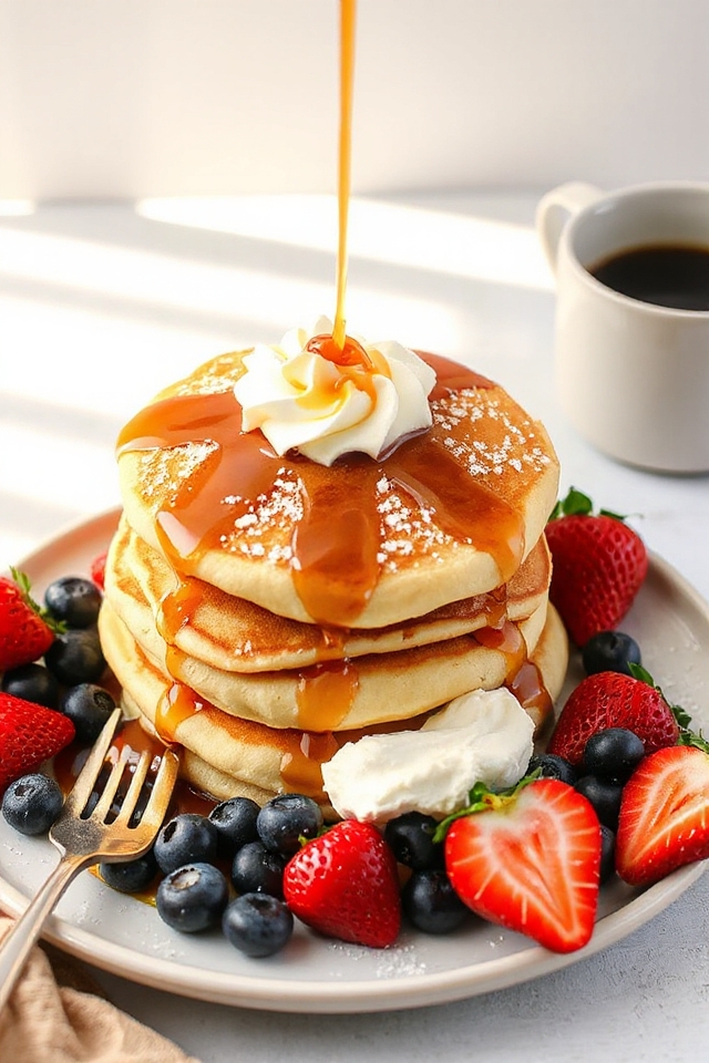 buttermilk pancake cooking instructions