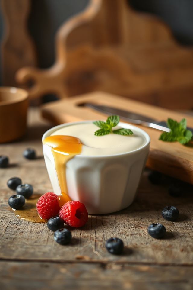 buttermilk panna cotta recipe