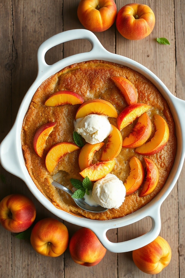 buttermilk peach pudding recipe