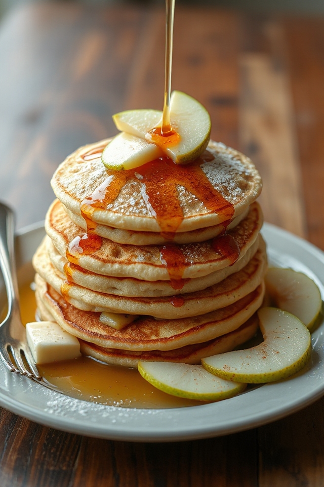 buttermilk pear pancakes instructions