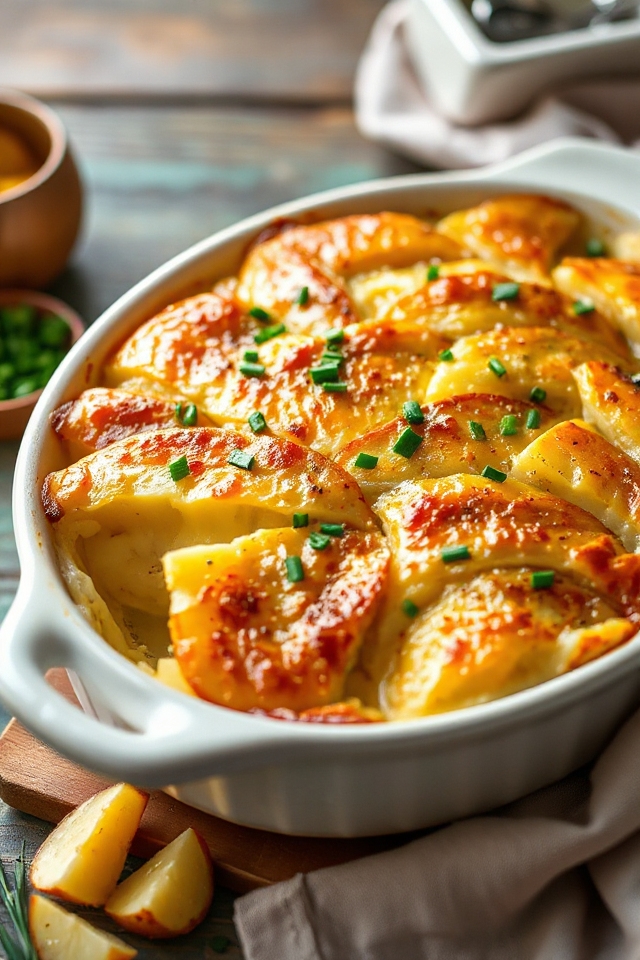 buttermilk potatoes au gratin