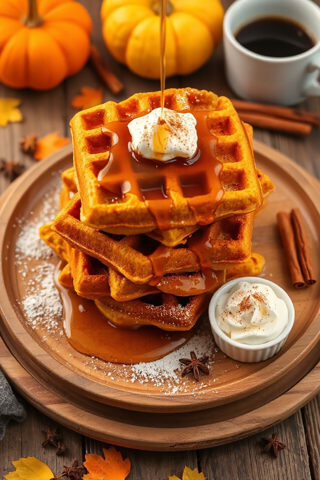 buttermilk pumpkin waffle recipe