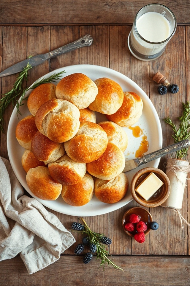 buttermilk rolls baking instructions