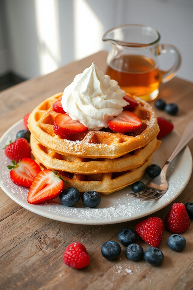 buttermilk waffle batter recipe