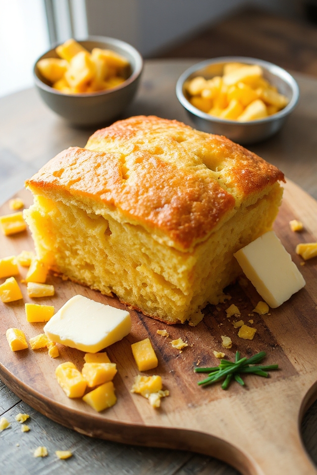 cheddar buttermilk cornbread recipe
