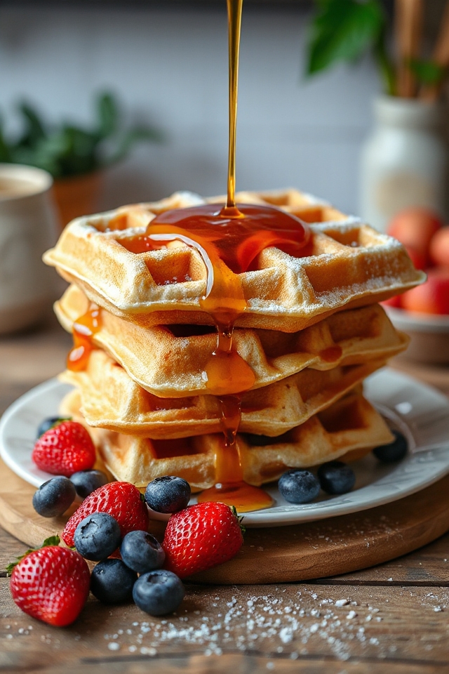 classic buttermilk waffles recipe
