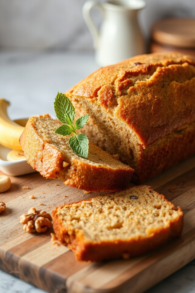 delicious buttermilk banana bread