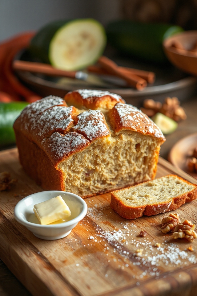 delicious zucchini buttermilk bread