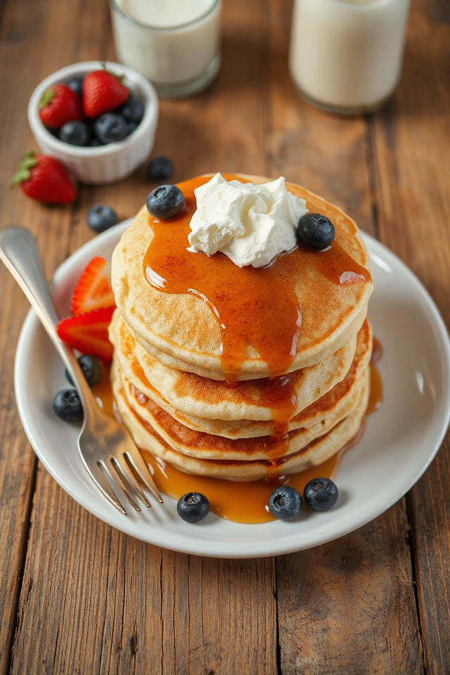 fluffy buttermilk pancake recipe