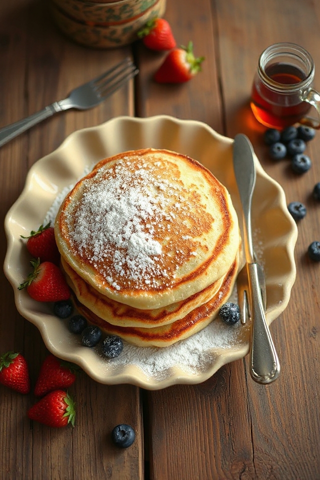 fluffy buttermilk pancake recipe