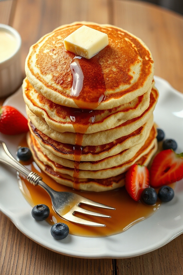 fluffy buttermilk pancake recipe