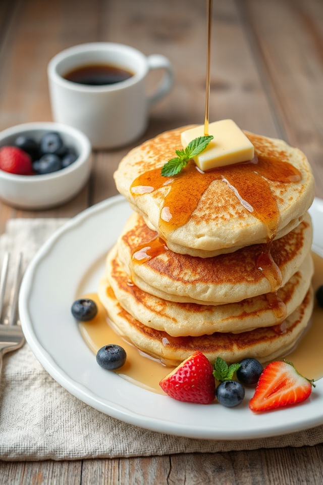 fluffy buttermilk pancake recipe