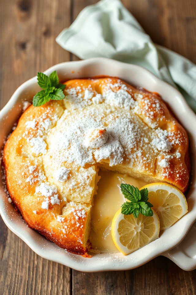 lemon buttermilk pudding cake