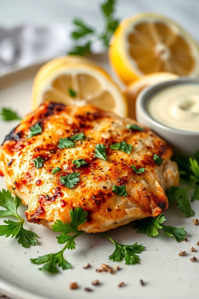 marinate chicken then grill