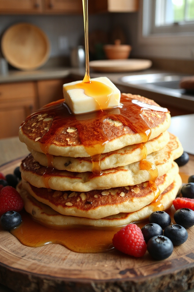 pancakes fold cook enjoy