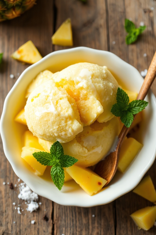 pineapple buttermilk sherbet recipe