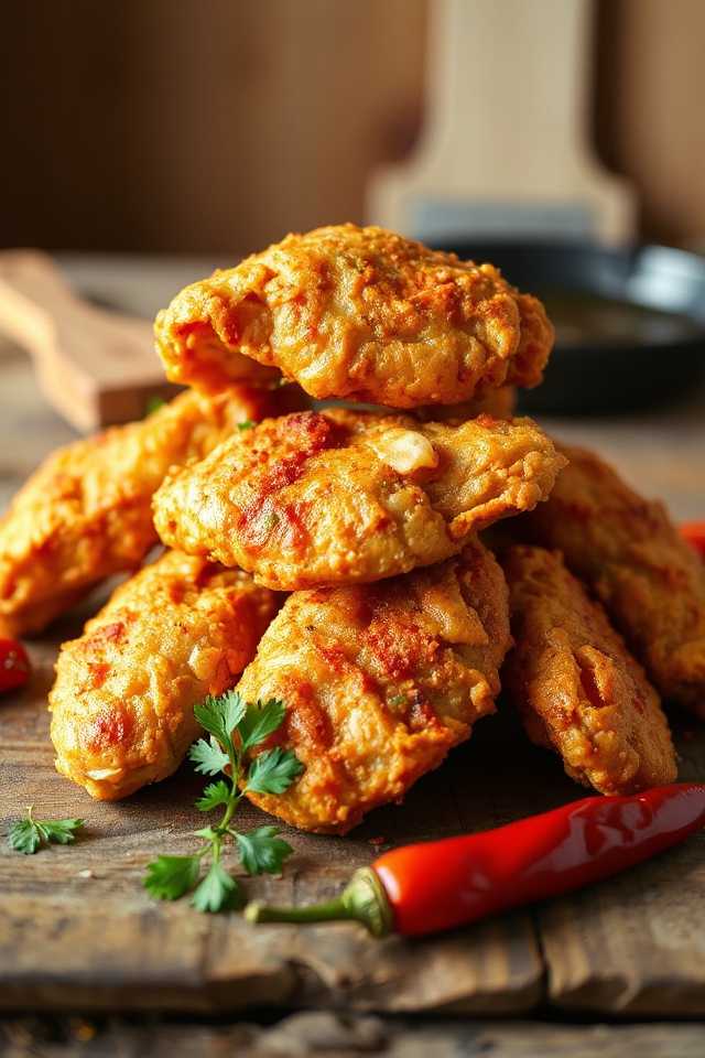 spicy buttermilk fried chicken
